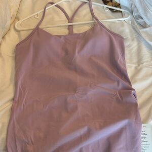Lululemon Athletica Mauve Strappy Tank